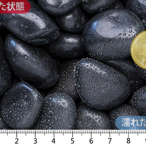 新彩光石 黒　8分(小 20-30mm)