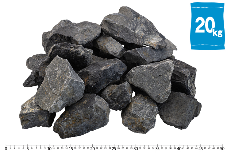 内津砕石 黒　φ100-150mm内外