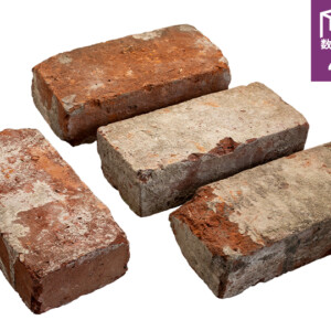 古赤レンガ　L210xW100xH55mm内外