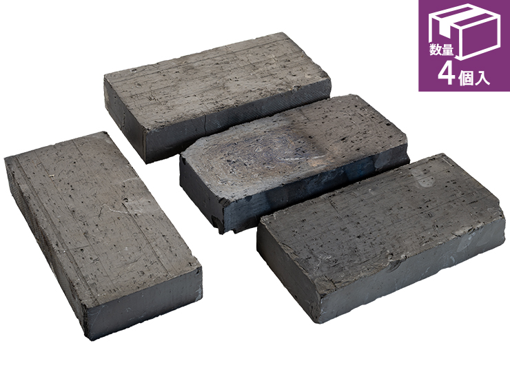 灰色レンガ　230x115x45mm内外