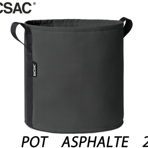 バックサック ポット ASPHALTE　25L H320xφ320mm