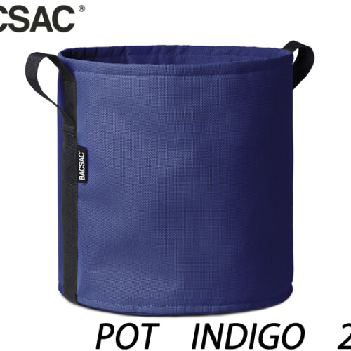 バックサック ポット INDIGO　25L H320xφ320mm