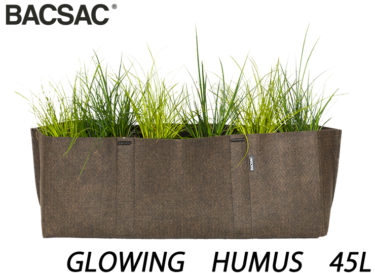 バックサック グローイング HUMUS　45L W700xH250xD250mm