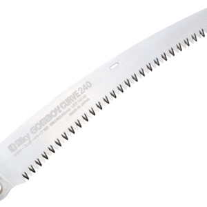 ユーエム工業　Silky ゴムボーイカーブ 荒目240 替刃 240mm 464-24