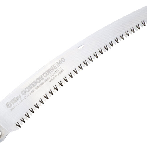 ユーエム工業　Silky ゴムボーイカーブ 荒目240 替刃 240mm 464-24