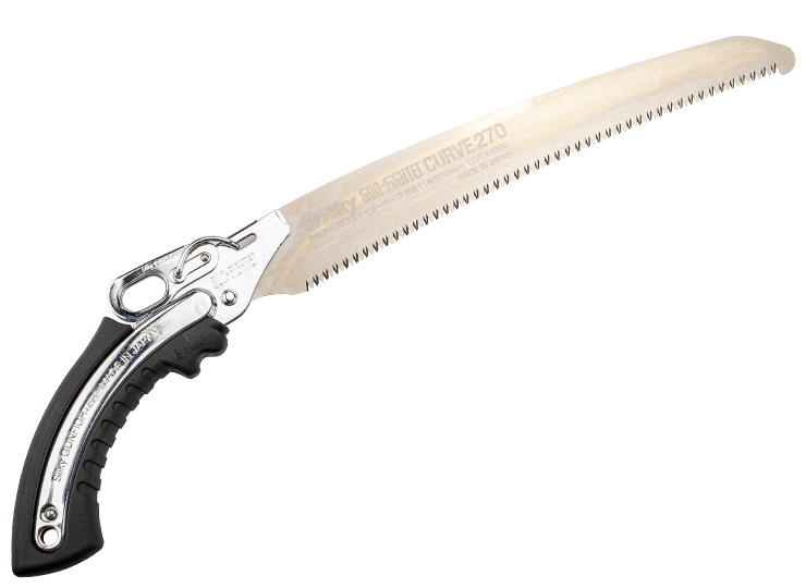 ユーエム工業　Silky ガンファイターカーブ 270mm 472-27