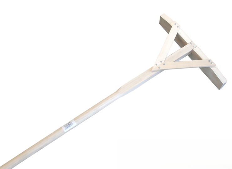 木製レーキ　大　全長1500mm
